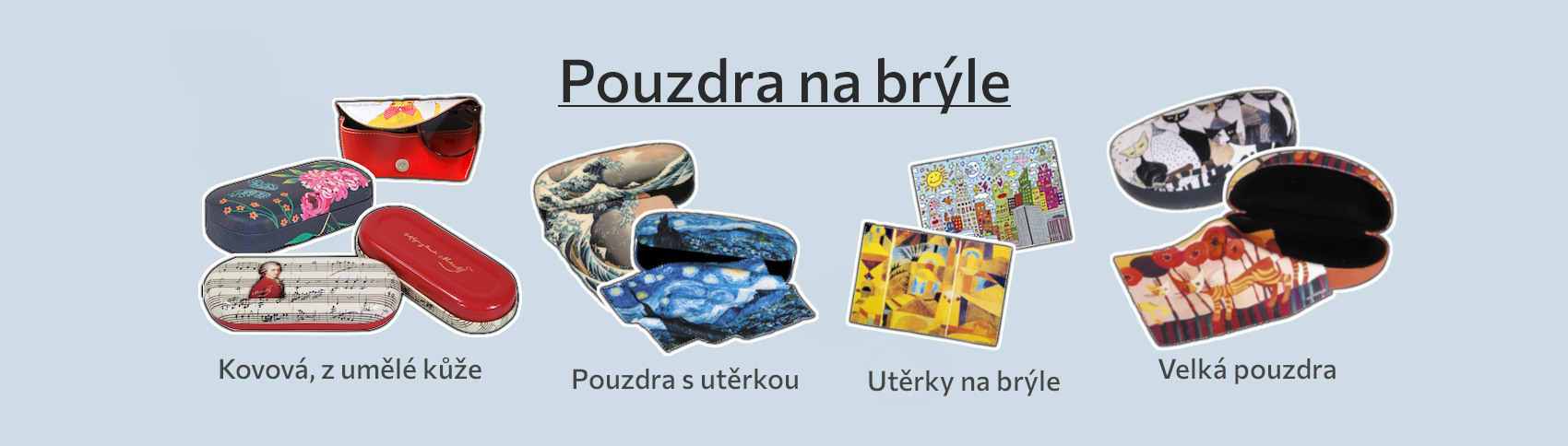 Pouzdra na brýle