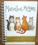 Zápisník spirálový - Marvellous moggies, A5