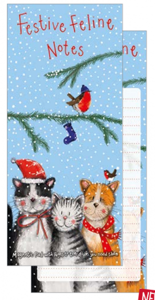 Nákupní seznam - Festive Cats - Alex Clark