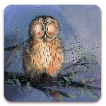 Podložka Night owl 10*10 cm