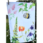 Utěrka AC - Bee and Foxglove - 45*65 cm