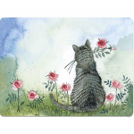 Prostírání korkové Cat and Roses, 29*21,5 cm