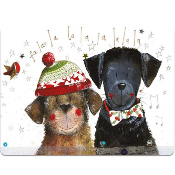 Korkové prostírání - Dogs Singers - Alex Clark