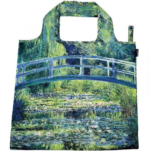 EKO skládací taška - Japonský most - Claude Monet