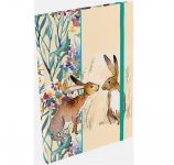 Zápisník větší - Kissing Hares; A5