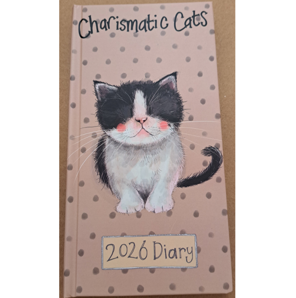 Kapesní diář 2026 - Cats - Alex Clark