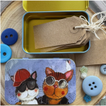 Dóza nízká Cool Cats 11*7*2 cm