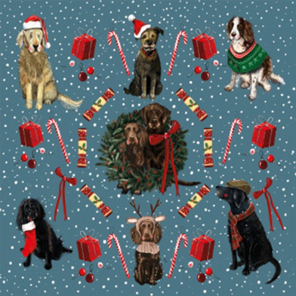 Podložka - Xmas Dogs - Alex Clark