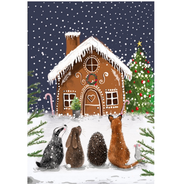 Utěrka na nádobí - Gingerbread House - Alex Clark