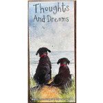 Nákupní seznam Thoughts and Dreams, 23*10 cm