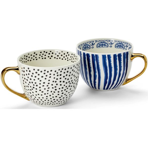 Porcelánový hrnek 0,35 l, 2 ks - Corina