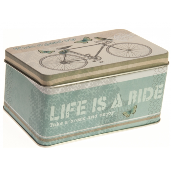 Bicycle - dóza s pantem 14*9*6 cm