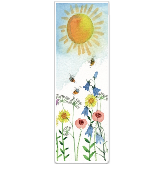 Magnetická záložka - Sun and Flowers - Alex Clark