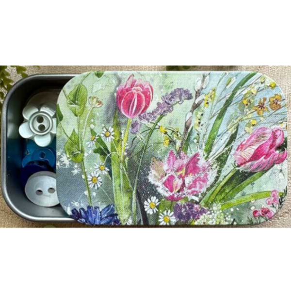 Dóza mini - Spring flowers - Alex Clark (2)