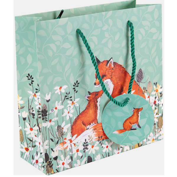 Střední papírová taška - Foxy Tales