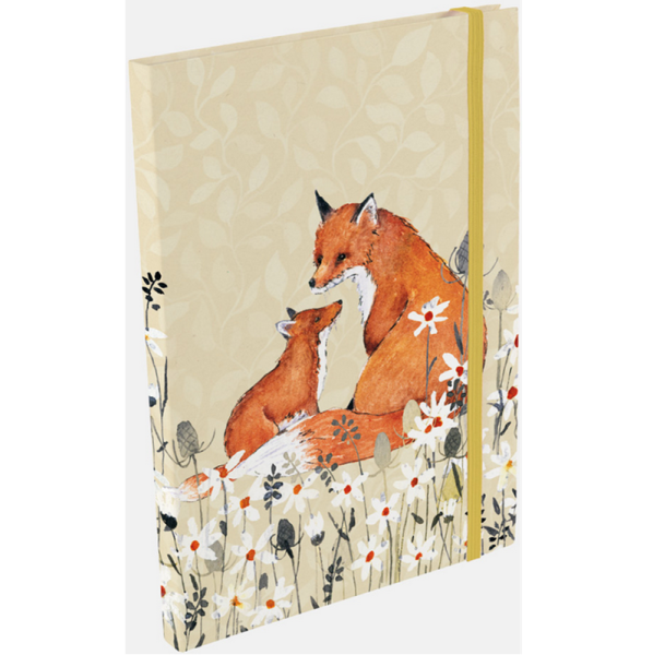 Zápisník A5 s gumičkou - Foxy Tales