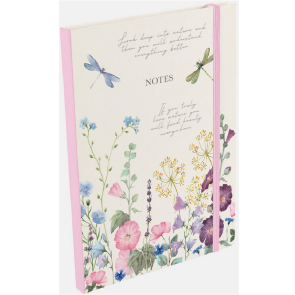 Zápisník A5 s gumičkou - Wild Harmony