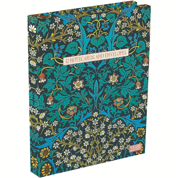 Sada přání s obálkami, 12 ks - Blackthorn A - William Morris