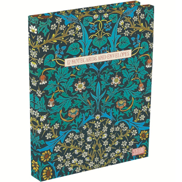 Sada přání s obálkami, 12 ks - Blackthorn A - William Morris