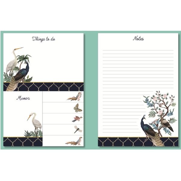 Trhací blok a lepicí papírky - Opulence