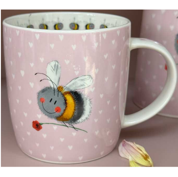 Porcelánový hrnek 0,4 l - Bee - Alex Clark