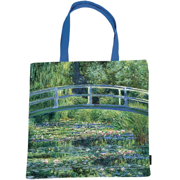 Plátěná taška - Japonský most - Claude Monet