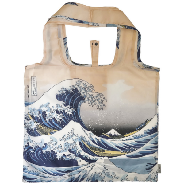 EKO skládací taška - Velká vlna - Hokusai Kacušika