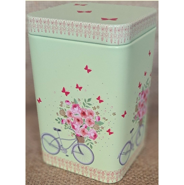 Flower bike - dóza na čaj 100 g