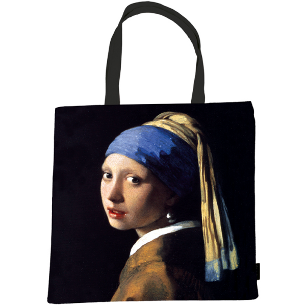 Plátěná taška - Dívka s perlou - Johannes Vermeer