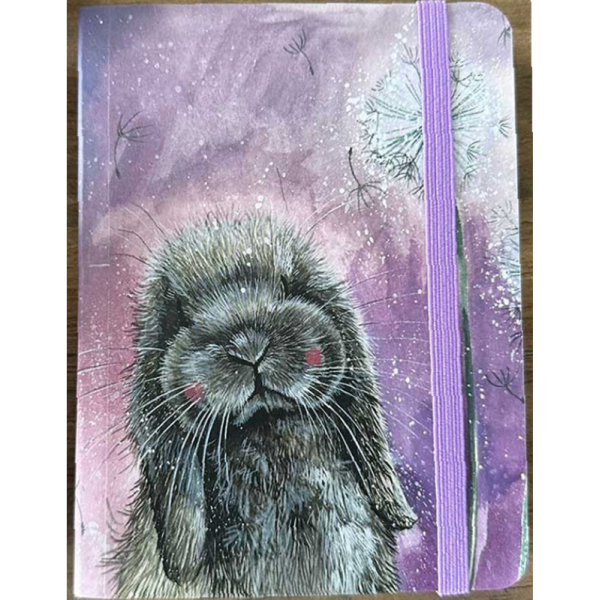 Zápisník s gumičkou A6 - Misty - Alex Clark