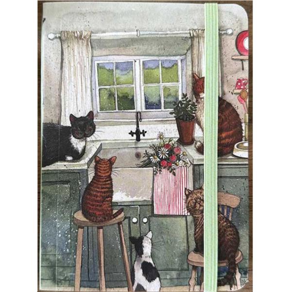 Zápisník s gumičkou A6 - In the kitchen - Alex Clark