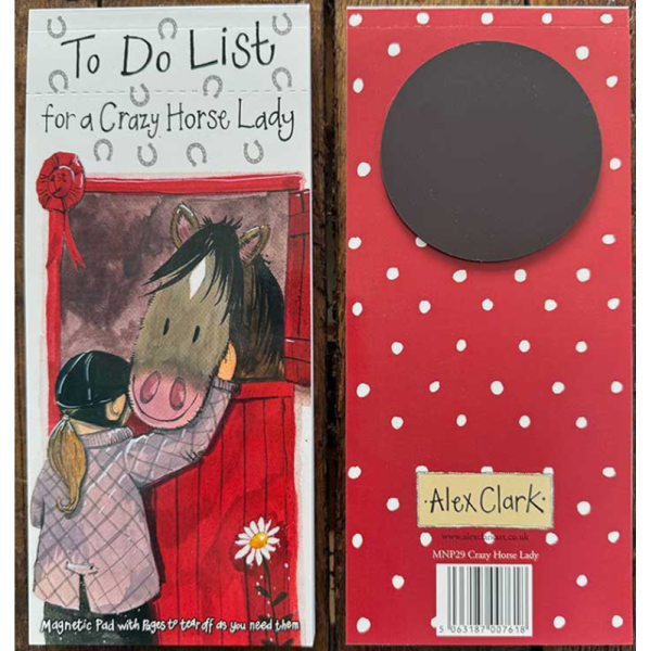 Nákupní seznam - Crazy horse lady - Alex Clark