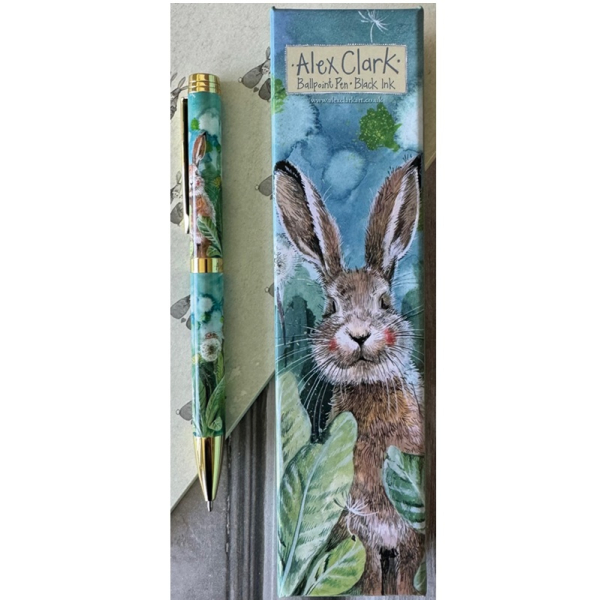 Kuličkové pero v krabičce - Little rabbits - Alex Clark