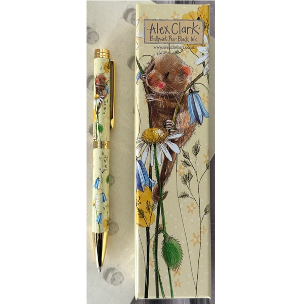 Kuličkové pero v krabičce - Fieldmouse - Alex Clark