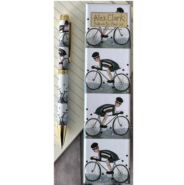 Kuličkové pero v krabičce - Cyclist - Alex Clark