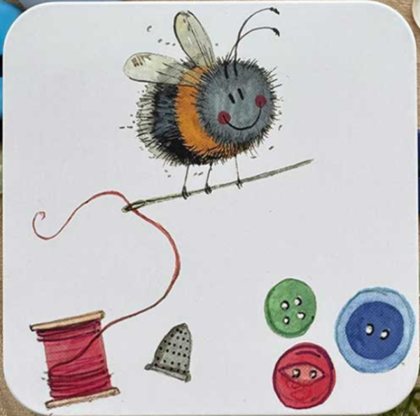 Plechová dóza - Sewing bee - Alex Clark