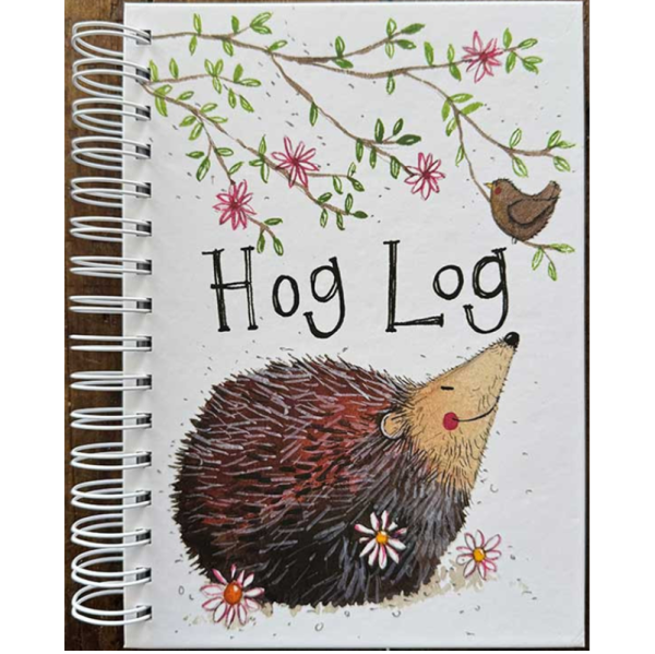 Spirálový zápisník A5 - Hog log - Alex Clark