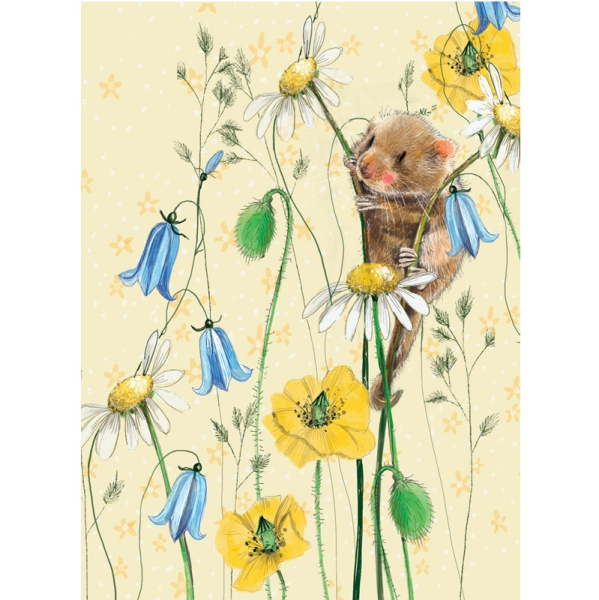 Notýsek 9x12 cm - Fieldmouse - Alex Clark