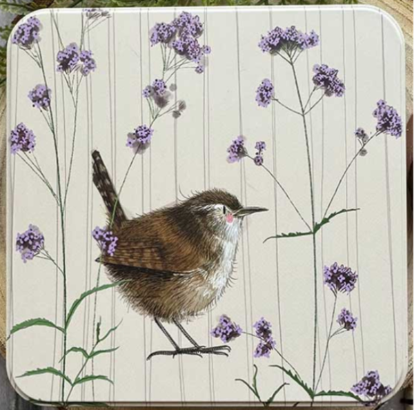 Čtvercová dóza 14x14 cm - Wren - Alex Clark