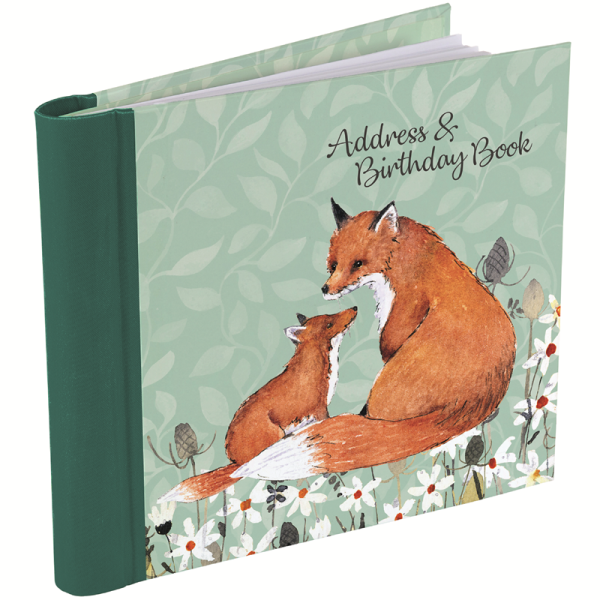 Adresář a narozeninová kniha - Foxy tales