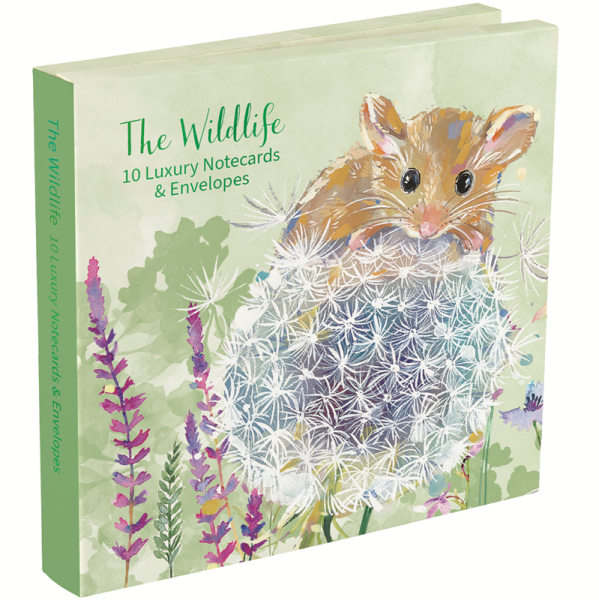 Sada přání a obálek , 10 ks - Wildlife