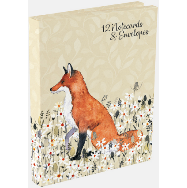 Sada přání s obálkami, 12 ks - Foxy Tales B