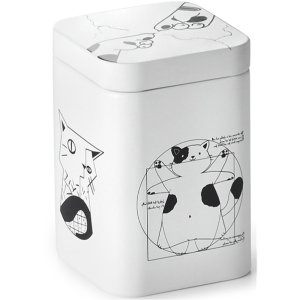 Plechová dóza na čaj 50 g - Artist cats