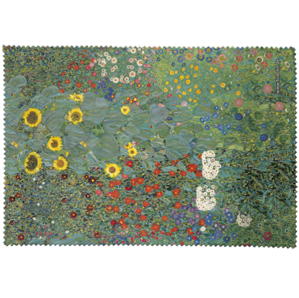 Utěrka na brýle - Zahrada - Gustav Klimt