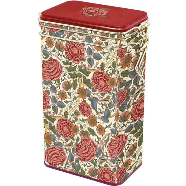 Patentní plechová dóza 500 g - Roses - William Morris