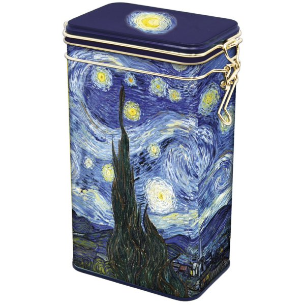 Patentní plechová dóza 500 g - Hvězdná noc - Vincent van Gogh