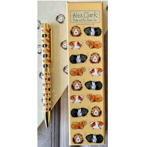 Kuličkové pero v krabičce - Guinea pigs - Alex Clark