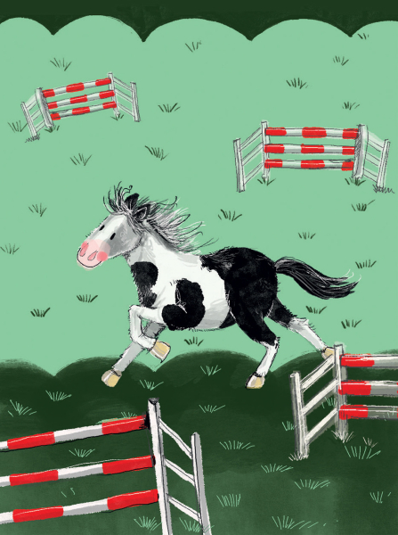 Notýsek 9x12 cm - Jumps - Alex Clark